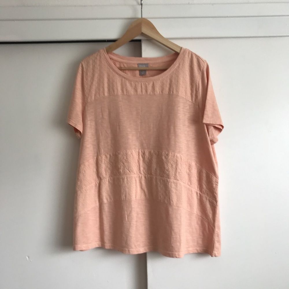 Chico's Embroidered Panel Tee - Picture 11 of 11